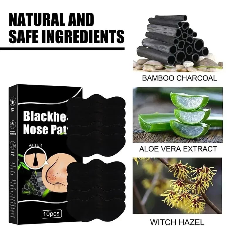 Nose Strips Blackhead & Whitehead Remover – Pore Cleansing Patches