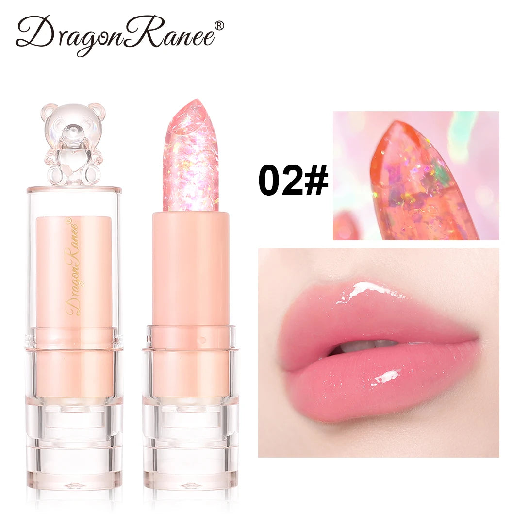 Lipstick That Is Moisturizing, Non-Sticky, Long-Lasting, Hydrating, and Color-Changing with a Fine Shimmer, Waterproof, and Non-Transferable Zpaxo 2Dr198 Full Size