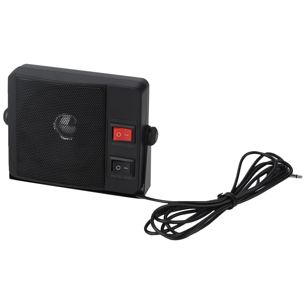 External Speaker YAESU Mini Walkie Talkie Two Way Radio Car Mobile