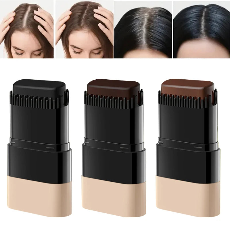 Temporary Hair Stick Long-lasting Fast Cover Easy Apply Beard Dye Zpaxo