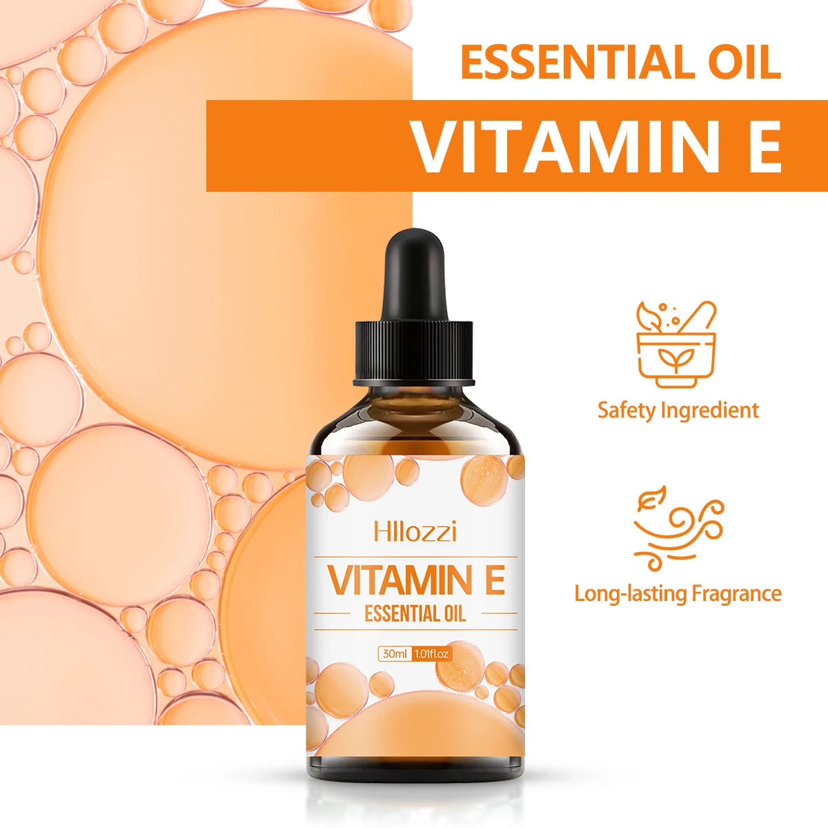 30ml 30ml vitamin e essential oil Carrier Oil, Care Oil, Hydrating, Aromatherapy, Soap Pure Essential Oil Zpaxo