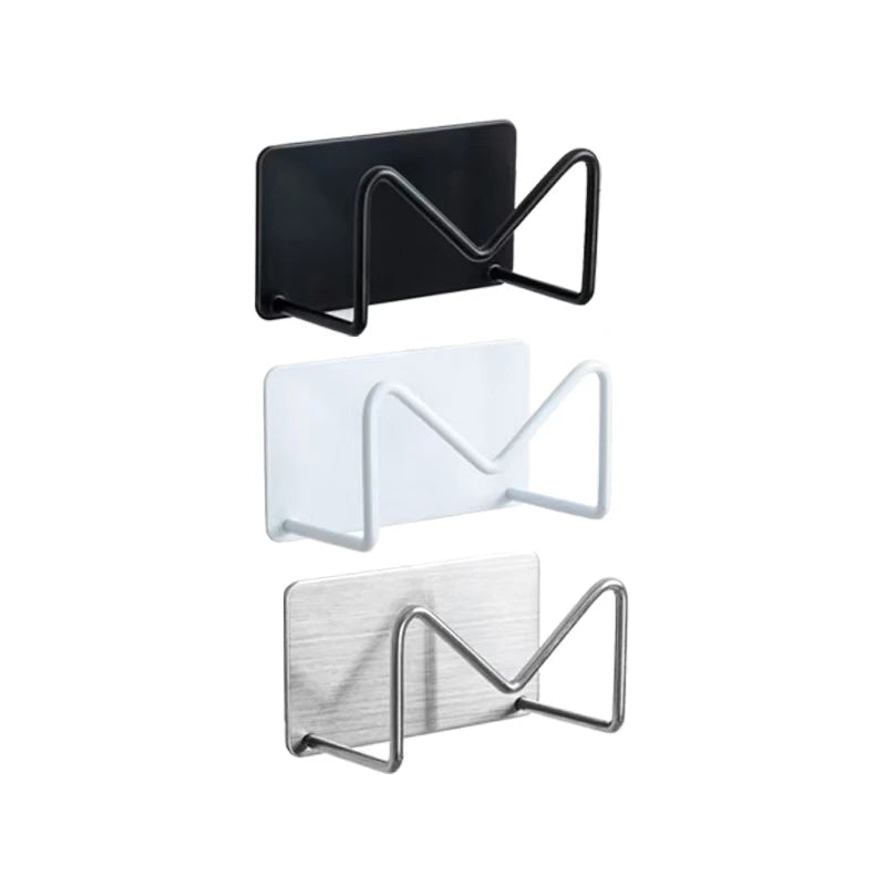 Stainless Steel Hair Dryer Holder Wall Mounted Curler Straightener