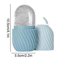Face Ice Roller Silicone Reusable Massage Skincare Puffiness Dark