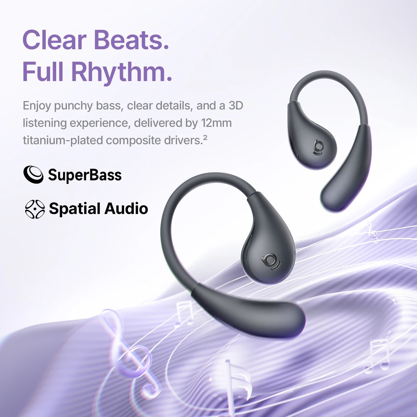 Baseus BF1 Lite Open-ear Sport Wireless Earphones Bluetooth 5 4