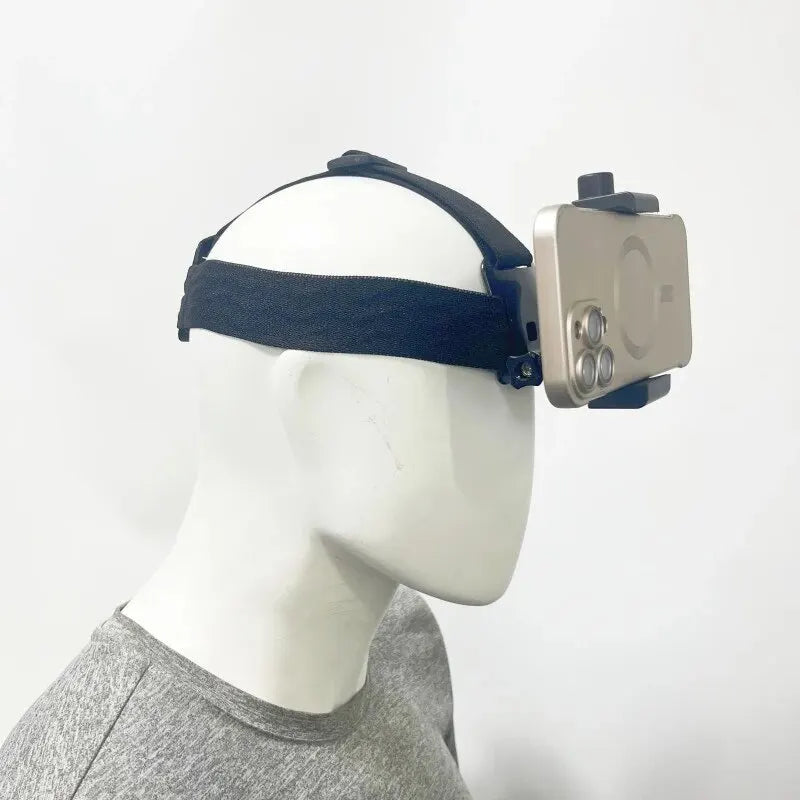 Universal Head Mount Strap Mobile Phone Stand Clip Iphone Smartphone