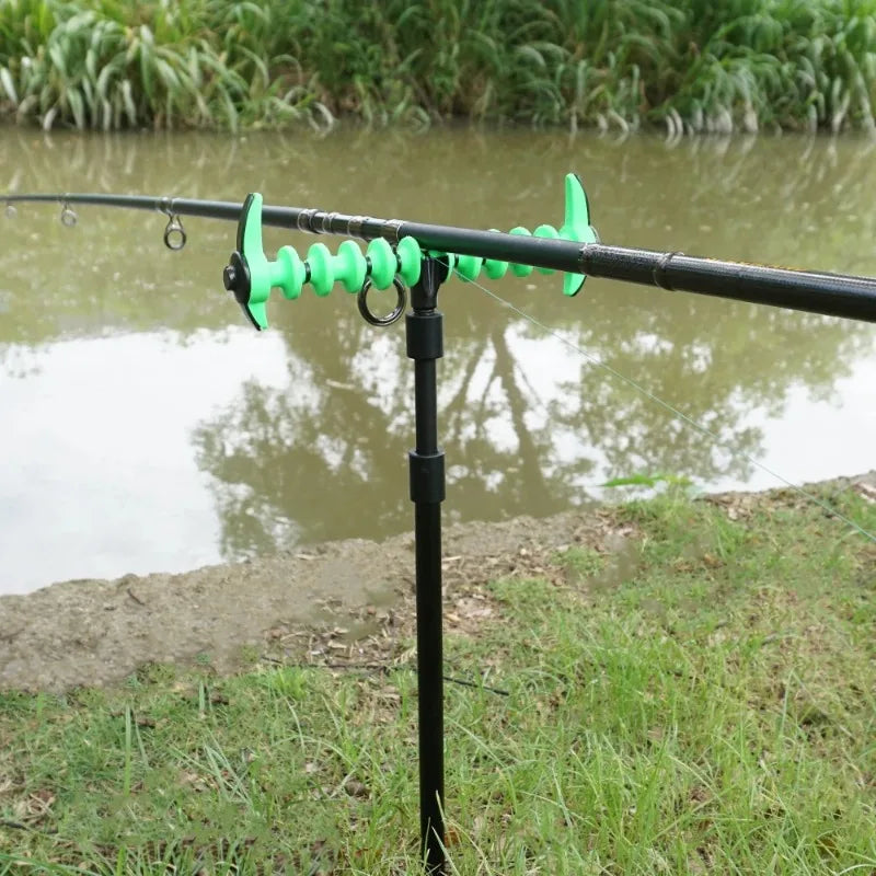 Plastic Carp Fishing Rod Rest Head – Feeder Rod Holder Fishing Rod Rest Head Zpaxo