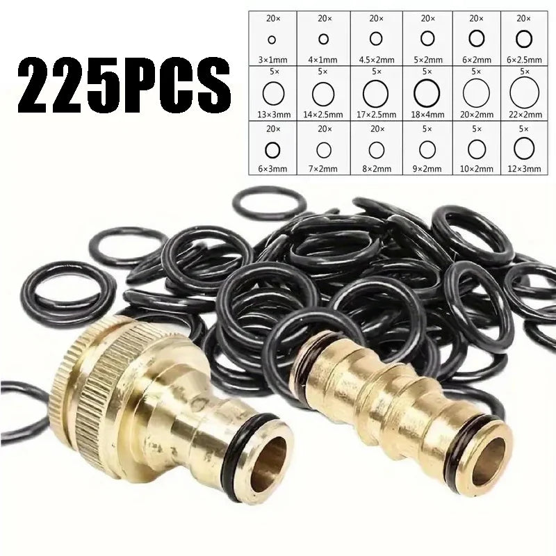 NBR O-ring Seal Oil Water Resistant Gasket Car SUV Motorcycle