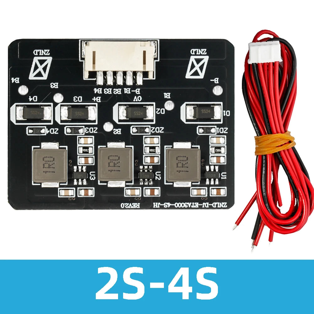2S-8S 1 2A BMS Active Equalizer Board Energy Transfer Balance LiFePO4 Zpaxo 2S-4S