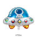 Spaceman Rocket Standing Balloons Astronaut Foil Balloon Outer Space