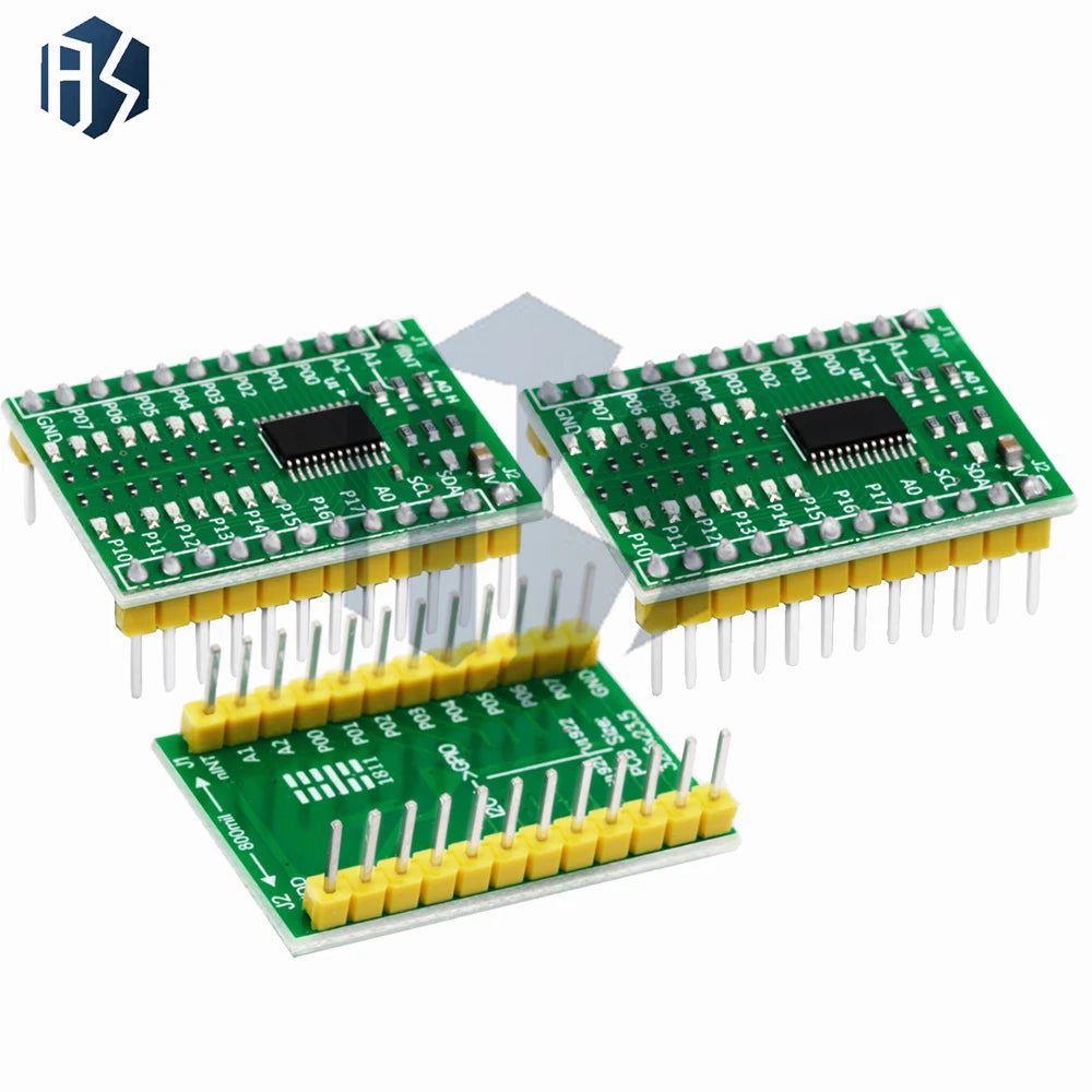 TCA9555 PCA9555A I2C GPIO Expansion Board 16 Digital Inputs Outputs Zpaxo