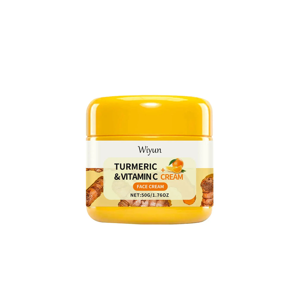 WIYUN Turmeric Brightening Cream – Dark Spots & Vitamin C Brightening Face Cream Zpaxo 50g