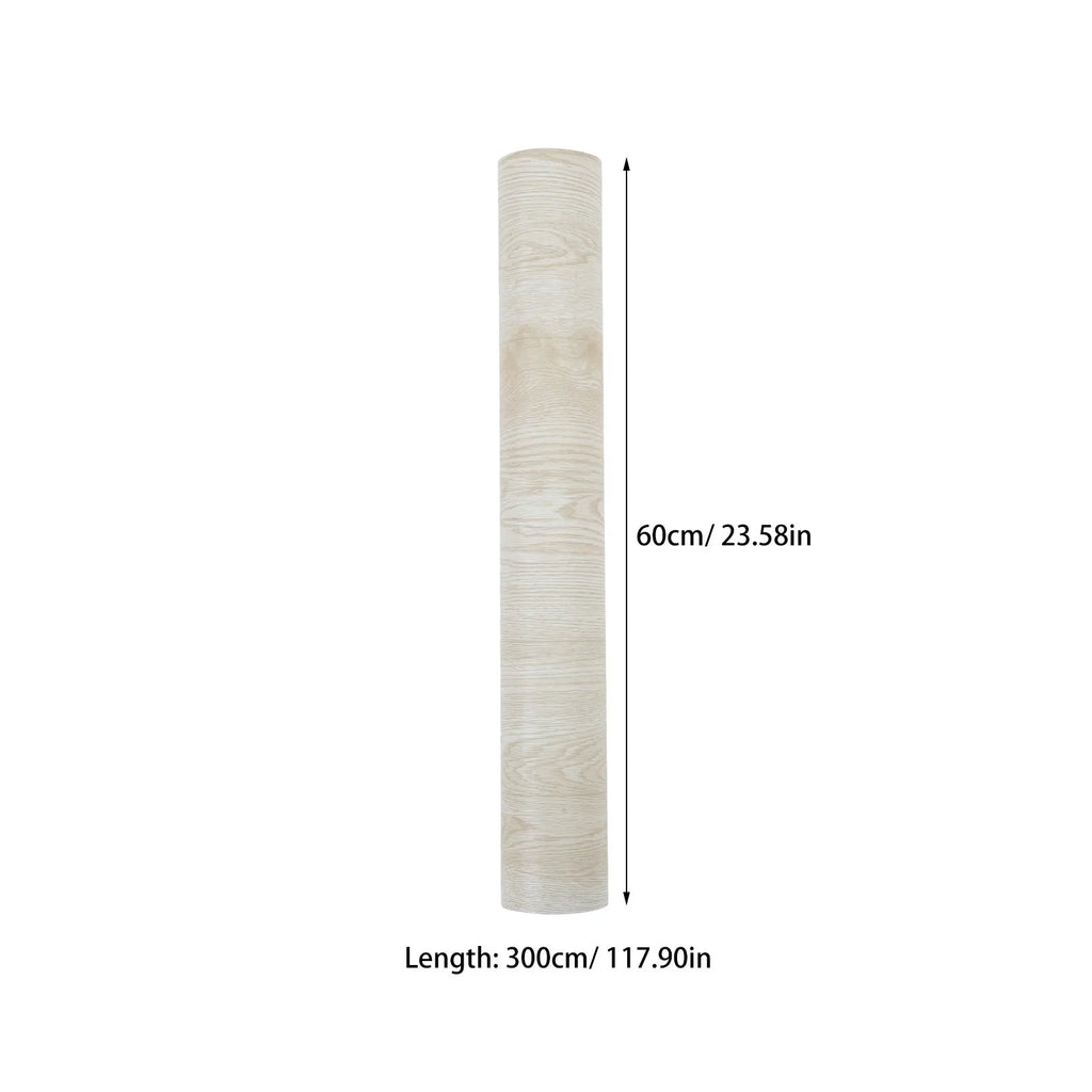 Self-adhesive PVC Flooring Roll Wear Resistant Peel Stick Floor