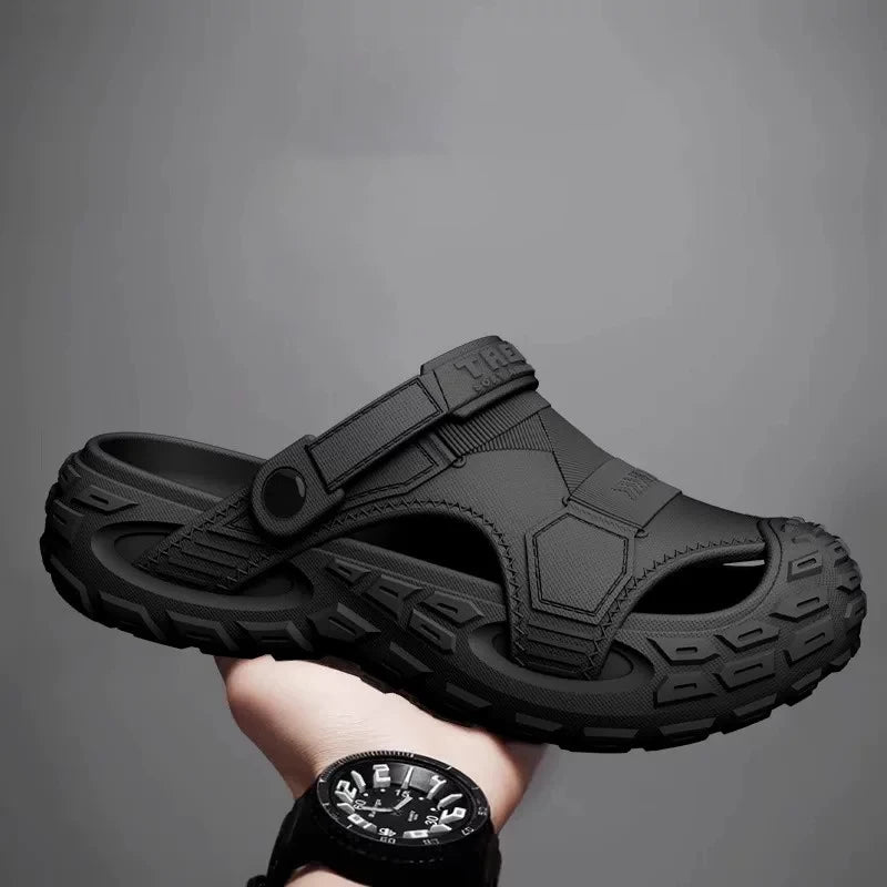 Men's Outdoor Summer Wearable Clog Shoes Anti-slip Breathable