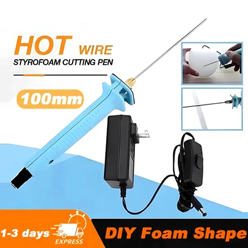 Electric Foam Cutter Polystyrene Portable Pen Wire Fast Heating Zpaxo