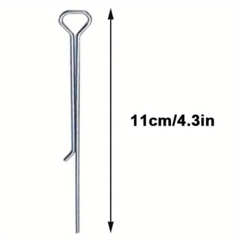 10/20Pcs Candle Wick Holders Candle Wick Fixer Cotton Wick Fixed Iron Clip Stabiliser DIY Candles Making Device Tool Accessories Zpaxo 10PCS
