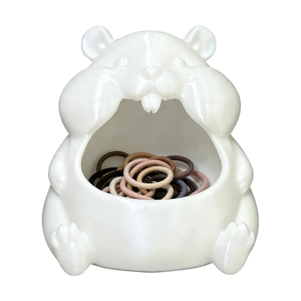 Hamster Shaped Candy Bowl Cute Decorative Tray Multipurpose Organizer