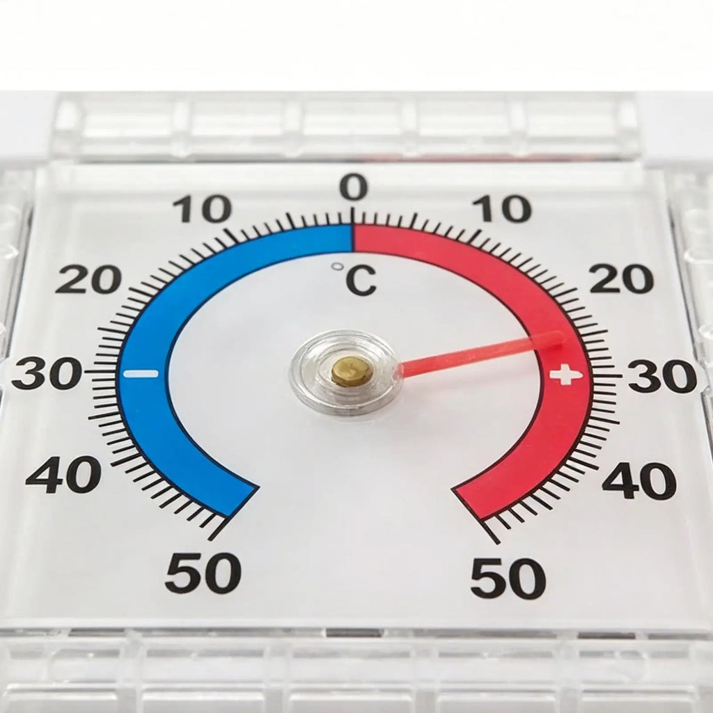 Indoor Outdoor Temperature Gauge Weather Resistant Monitor Meter