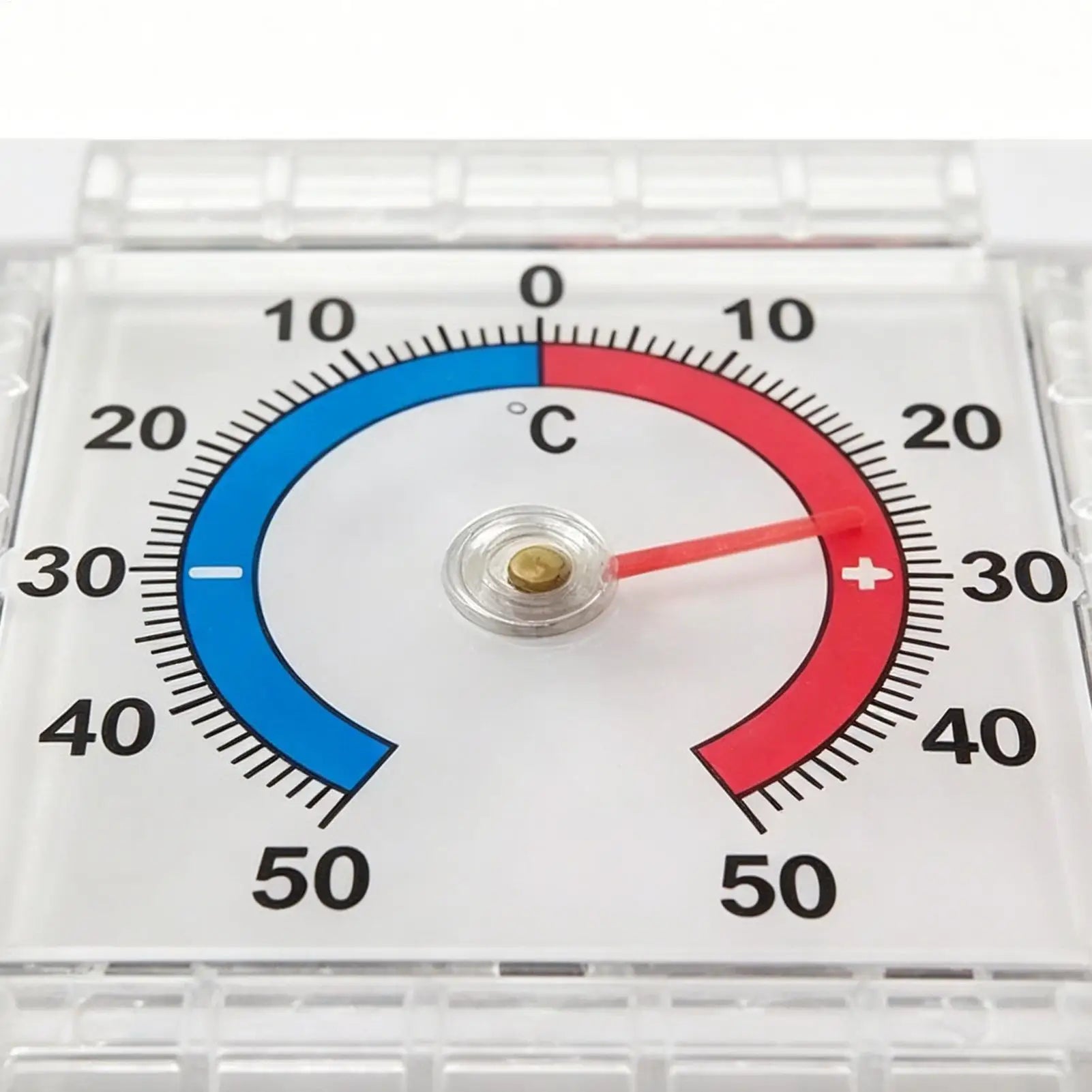 Indoor Outdoor Temperature Gauge Weather Resistant Monitor Meter