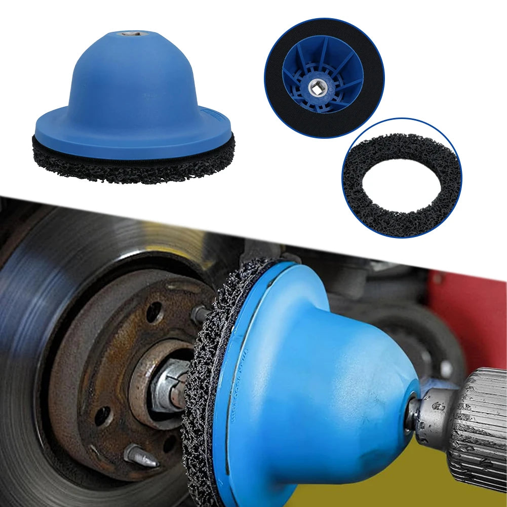Wheel Hub Grinder Silicon Carbide Disc Brush Rust Removal Tool