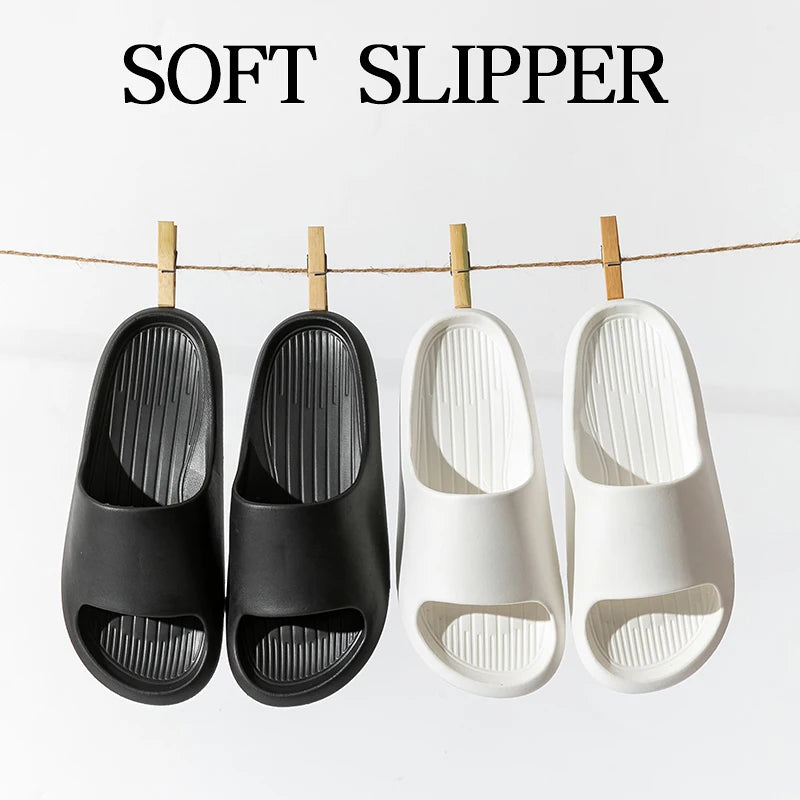 Men's Slippers Summer EVA Comfortable Anti-slip Soft Soles House