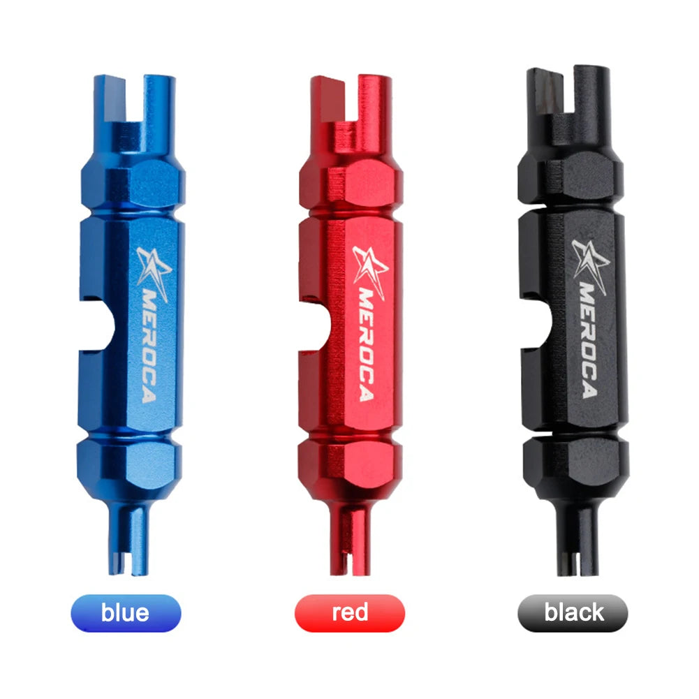 MEROCA Bike Tire Tube American Valve Core Removal Tool Repairing