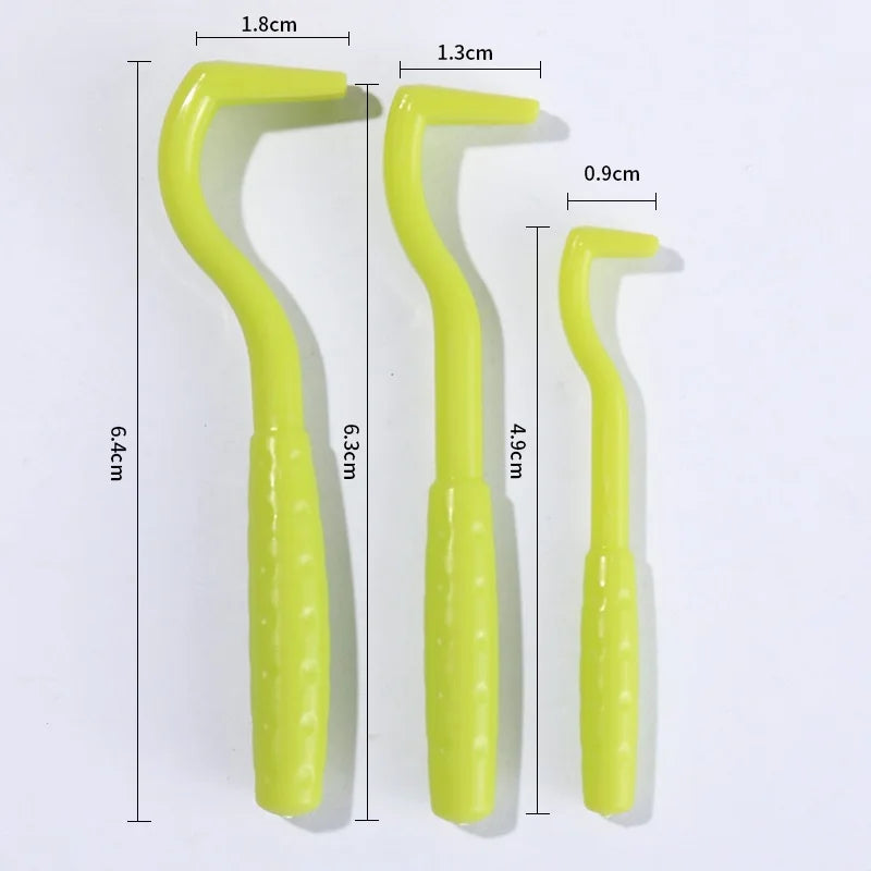 Flea Remover Hook Tick Tweezer Pull Pet Cat Dog Clamp Accessaries Zpaxo green
