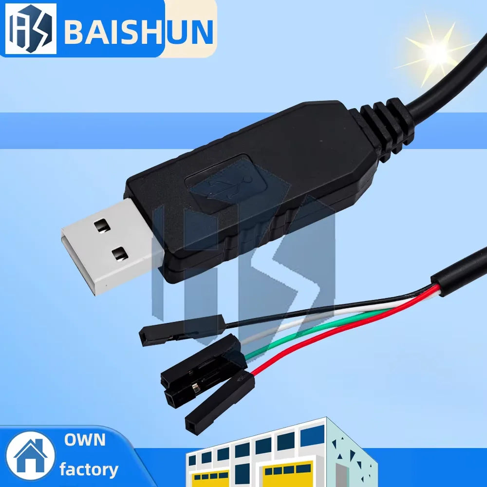 PL2303HX USB TTL UART Serial Converter Module Compatible Arduino Zpaxo