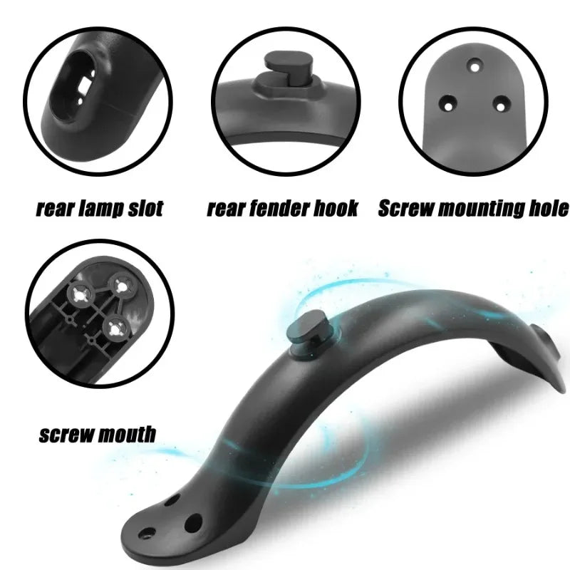 Electric Scooter Rear Fender Bracket for Xiaomi | Mudguard Fix Scooter Fender Bracket Zpaxo