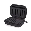 2026 New Arrival！Portabale Fly Fishing Lure Spinner Spoon Bait Black Storage Box Professional 16 Slots Hard EVA Storage Bag Zpaxo 4BF055