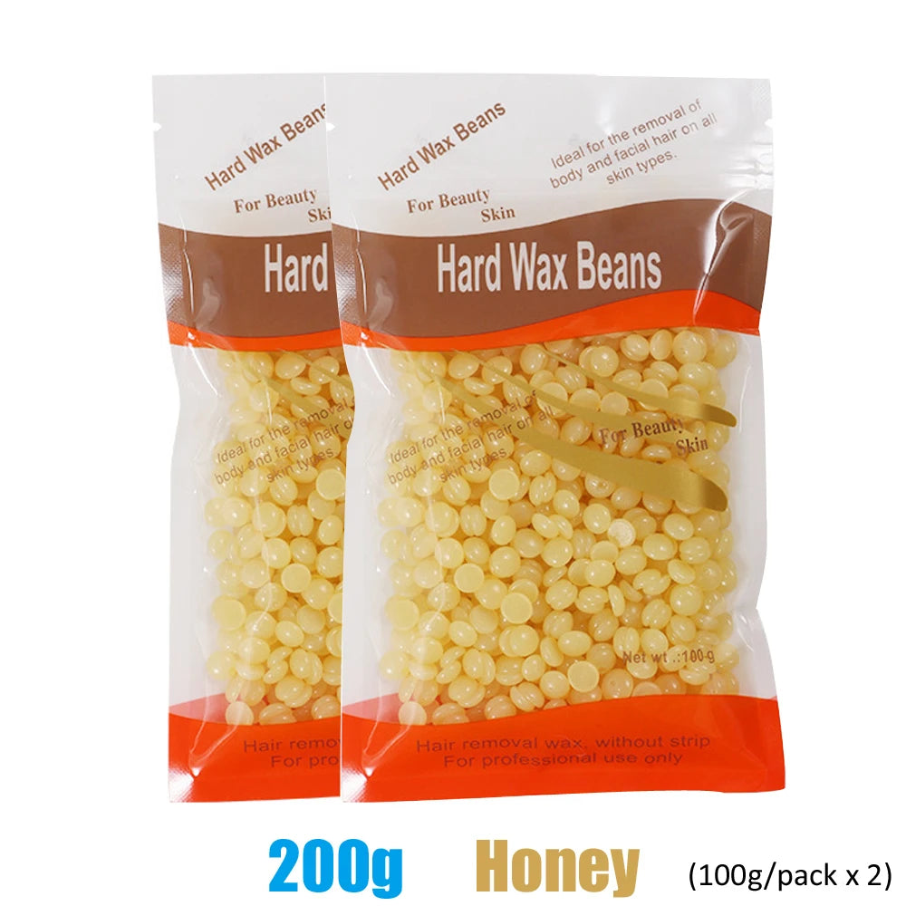 Portable Hair Removal Wax Melting Machine Kit & Wax Beans