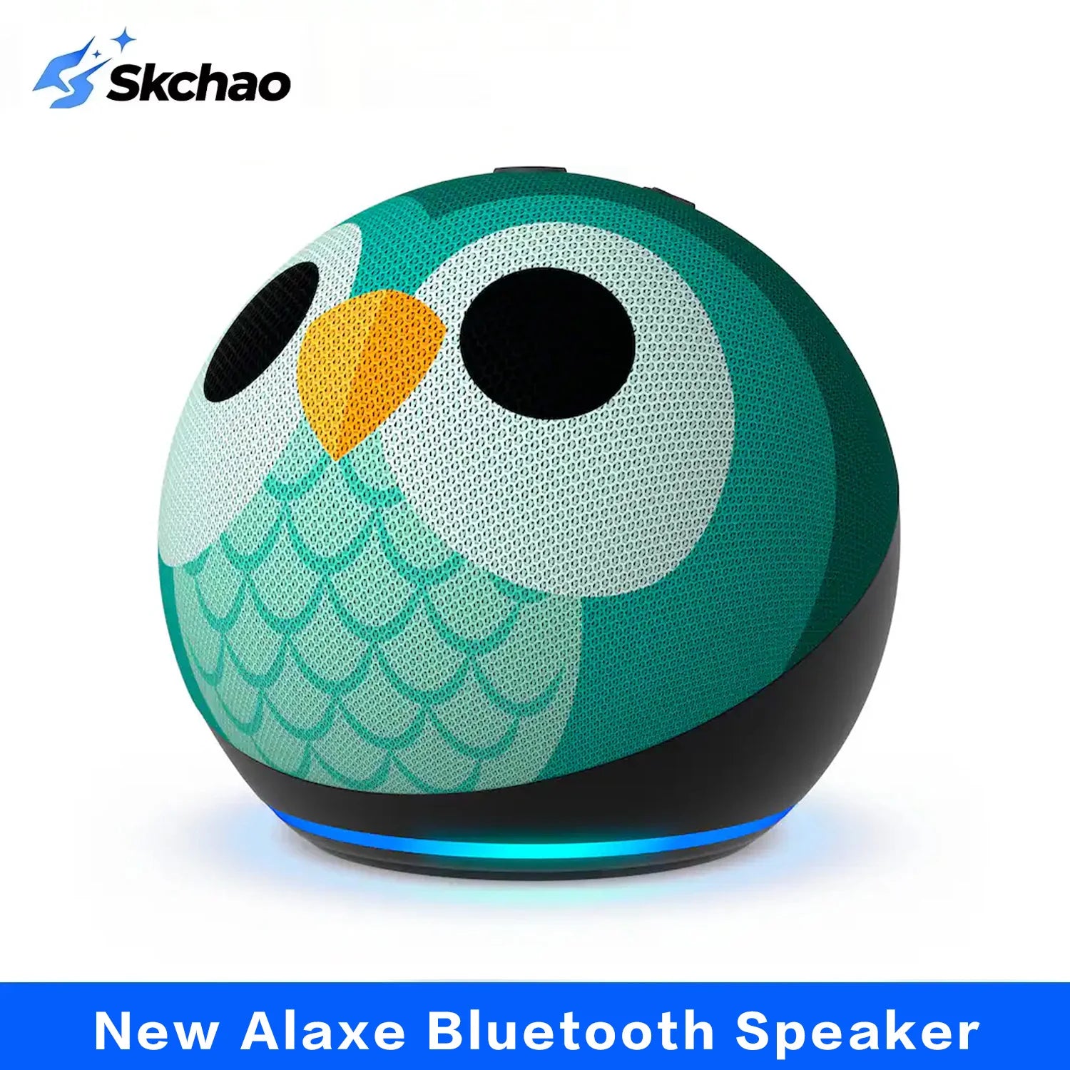 Newest Model Alexa Kids Bluetooth Speaker Designed for kids Kids+ Owl With High-quality Sound And a Mini Desktop Design Audio Zpaxo