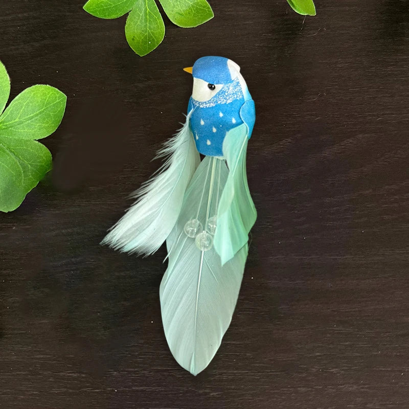 One-pack Artificial Foam Feathered Birds DIY Crafts Party Decor Zpaxo A1