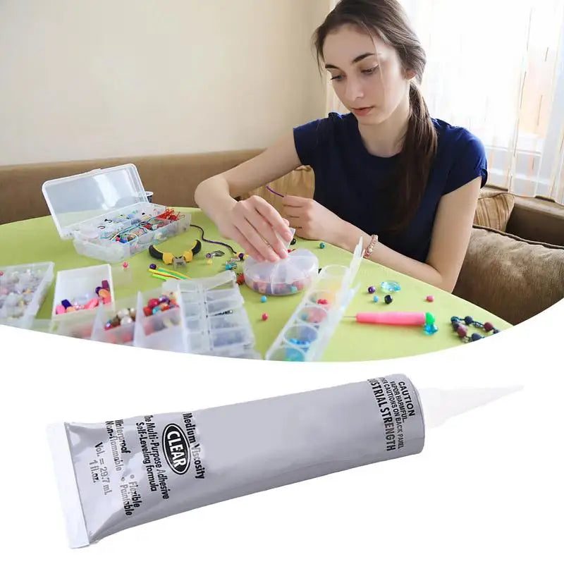 Liquid E6000 Clear Glue DIY Craft Rhinestones Crystal Diamond