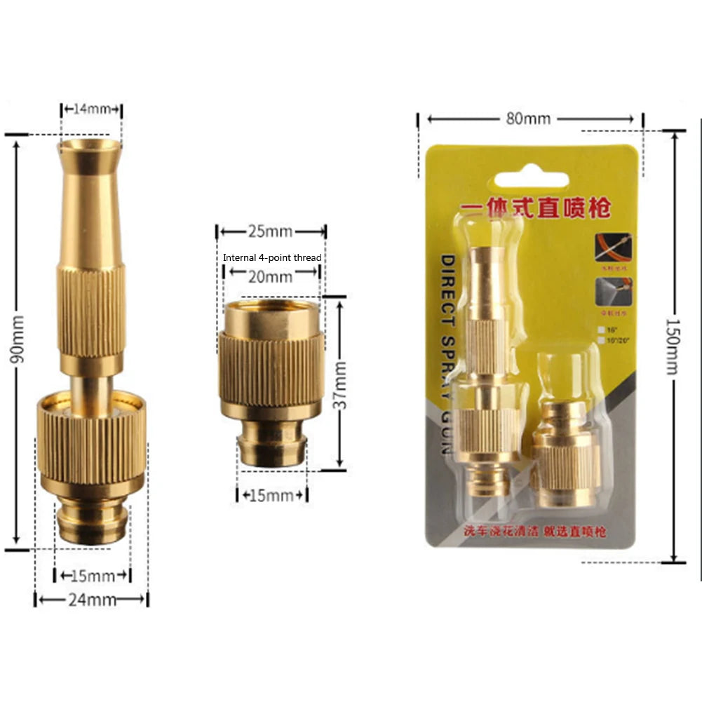 Hose Washer Sprinkler Multifunctional Water Spray Nozzle Garden Hose Fittings for Car Cleaning Flower Grass Watering Zpaxo