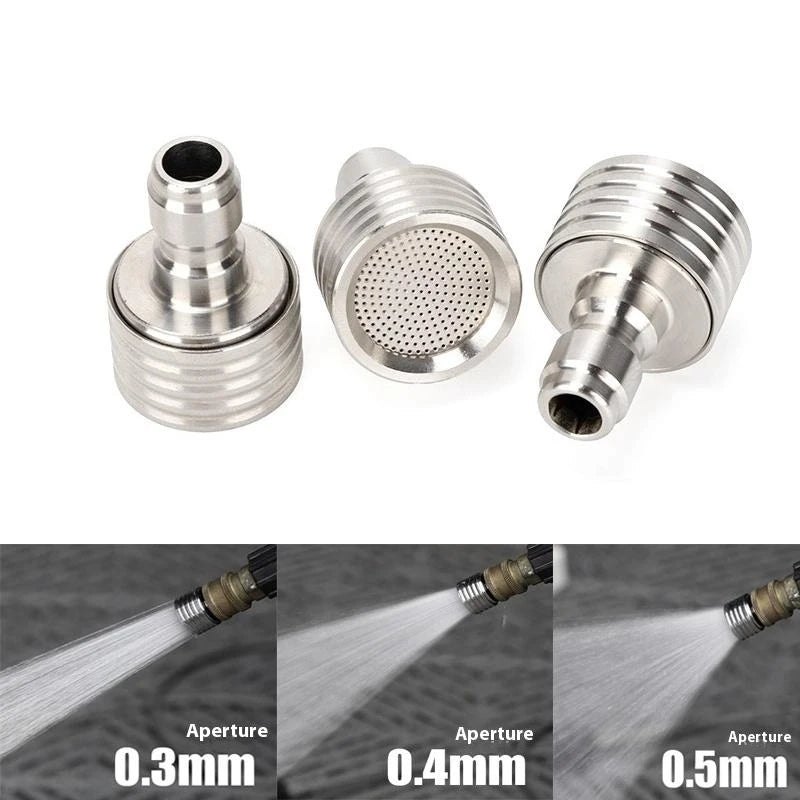 1/4" Quick Connect High-Pressure Stainless Steel Spray Nozzle