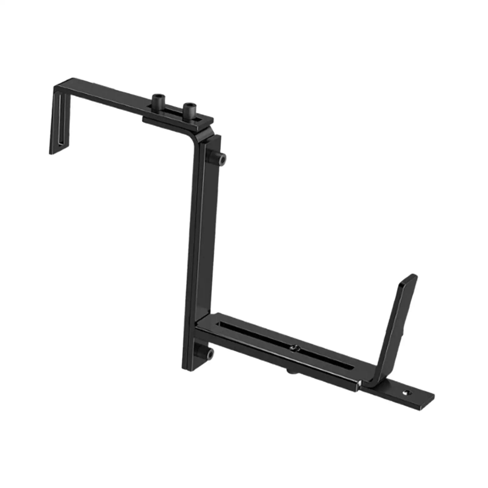 Adjustable Flower Pot Bracket Hang Window Box Holder Support Flower Pot Rack Holder for Pergola Patio Fence Balcony Garden Zpaxo