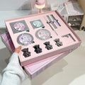 Bear Paradise Full Makeup Set - All-in-One Kit, Long-Lasting Natural Finish for Everyday & Glam Looks Zpaxo set