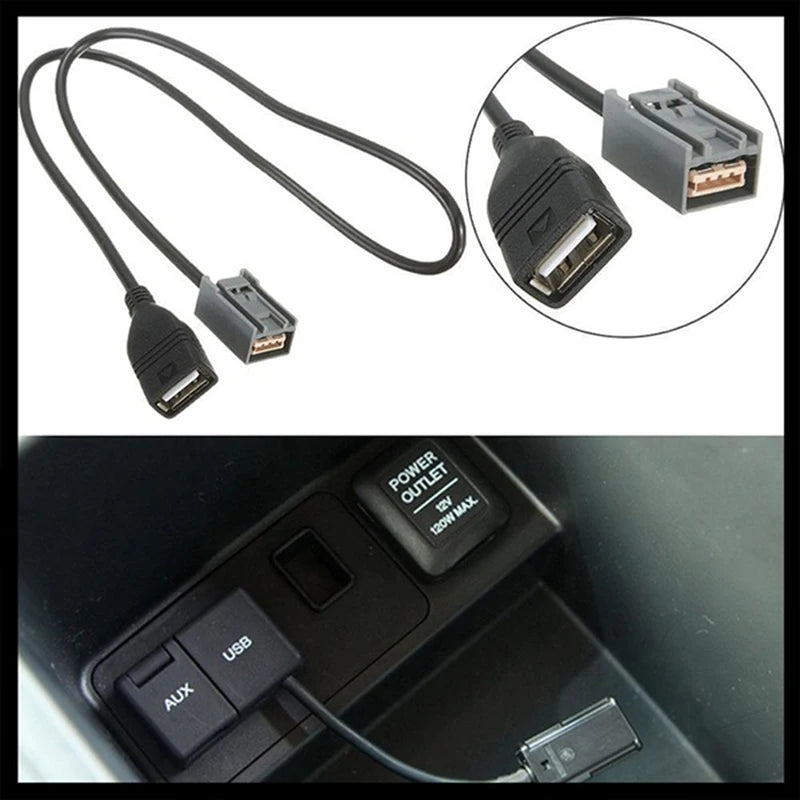 USB AUX Adapter for Honda Civic Jazz CR-V Accord 2008–2013