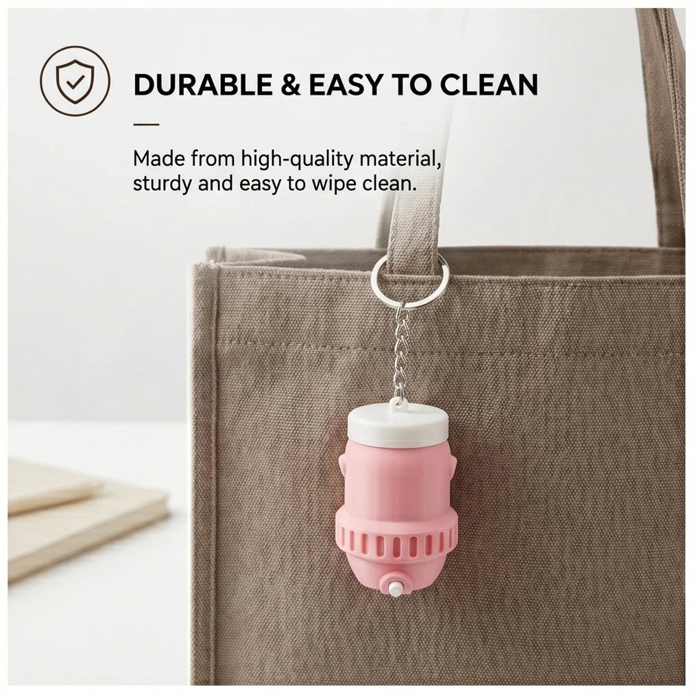 Mini Lip Balm Holder Keychain Bag Portable Lipstick Storage Case