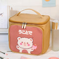 Hanging Travel Toiletry Bag Spacious Compartments Cute Cartoon Large