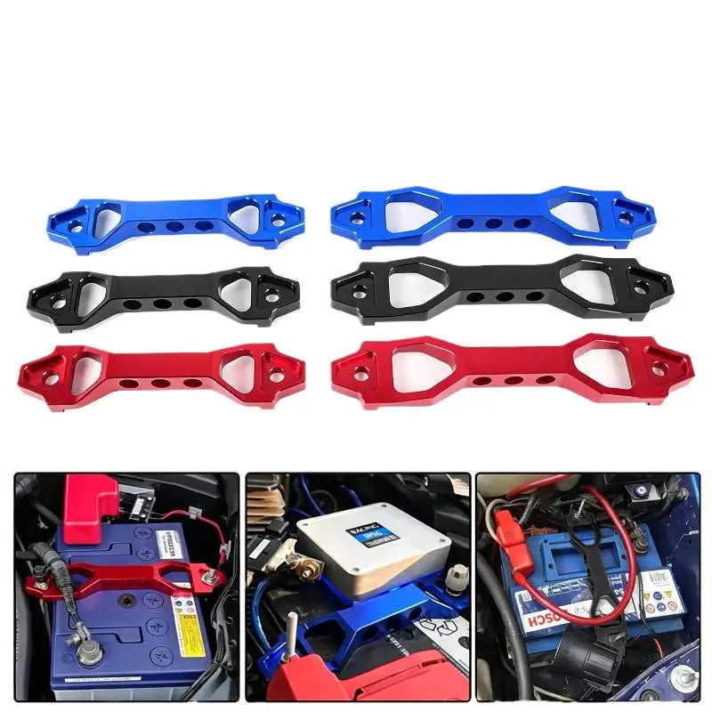 Billet Aluminum Car Battery Tie Down Bracket 140mm/190mm