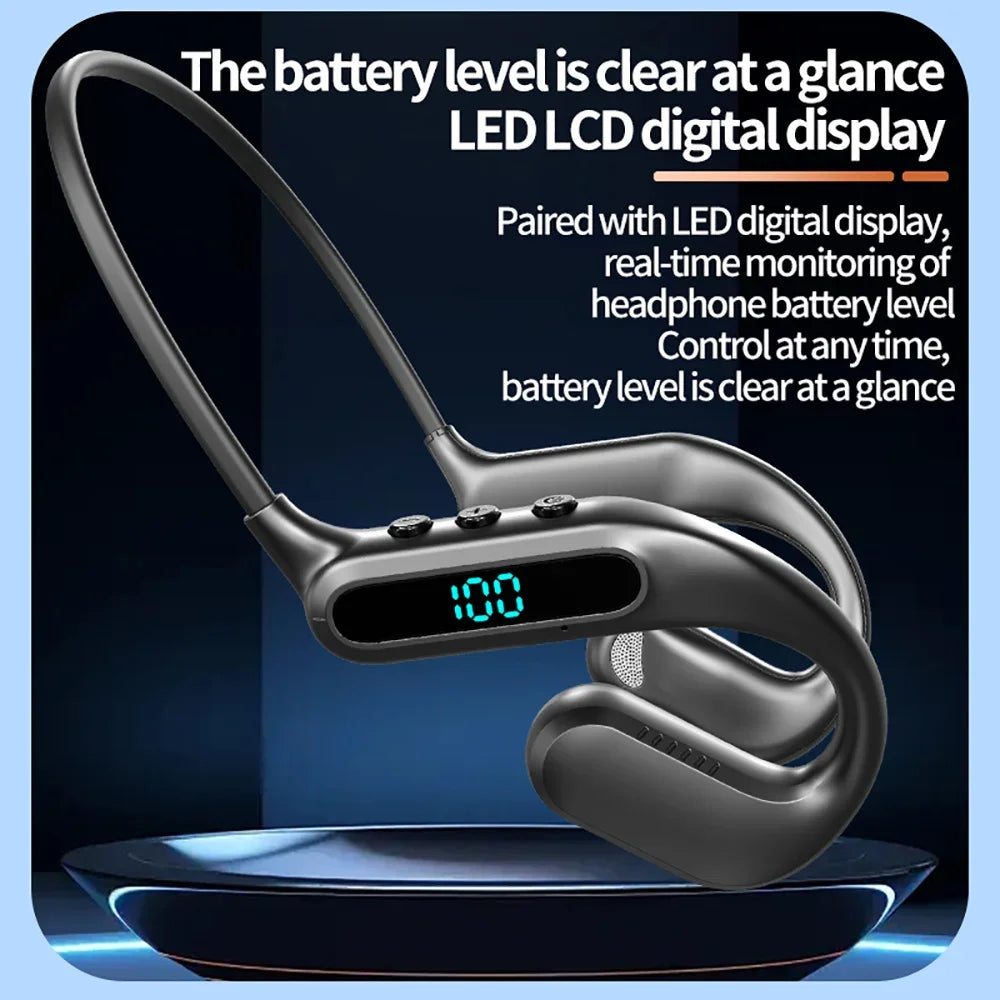 Air Conduction Bluetooth 6 0 Earphones TWS Wireless Sports Headphones