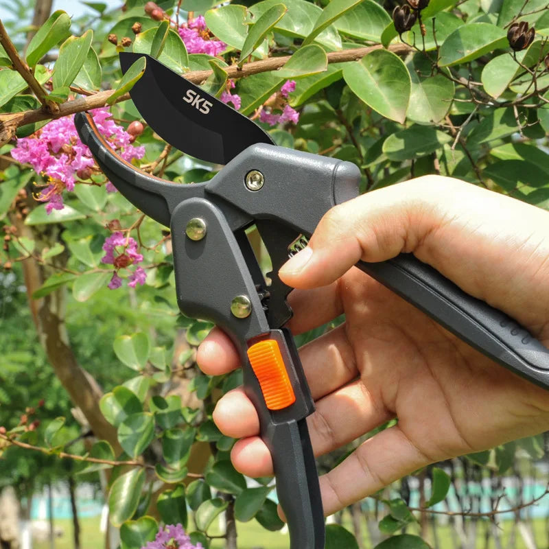 Gardening Shears Flower Branch Scissors Garden Scissors Stainless Steel Potted Pruning Branch Shears Pruning Tool Zpaxo