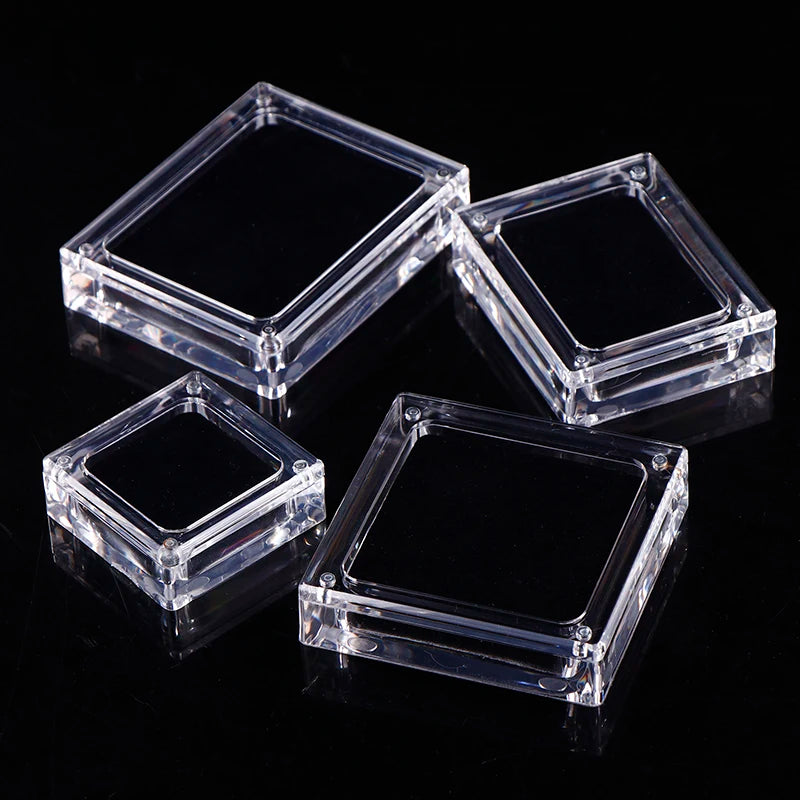 Acrylic Jewelry Display Box – Magnetic Lid Storage & Gift Box