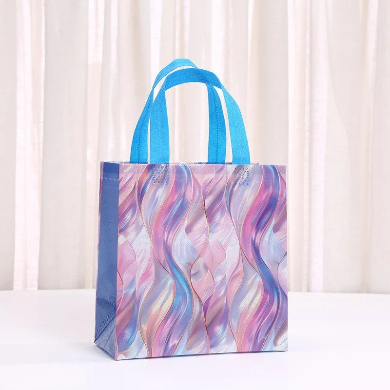 Christmas Non-Woven Tote Bag – Reusable Kids Gift Bag