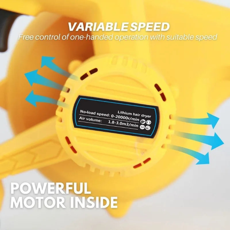 1 Cordless Air Blower Vacuum Cleaner Electric Dust Computer Collector