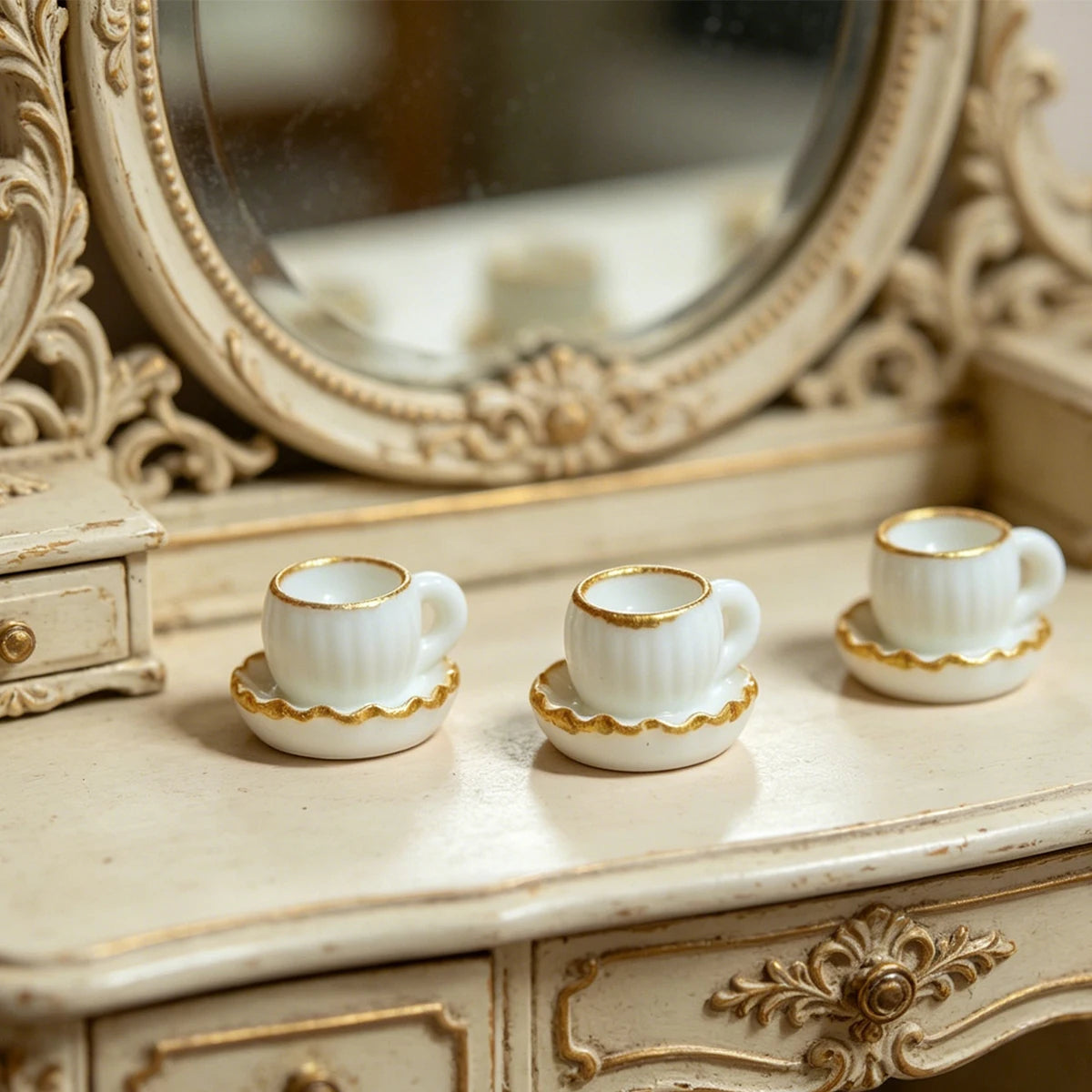 1:12 Scale Resin Miniature Coffee Cup – Dollhouse Decor