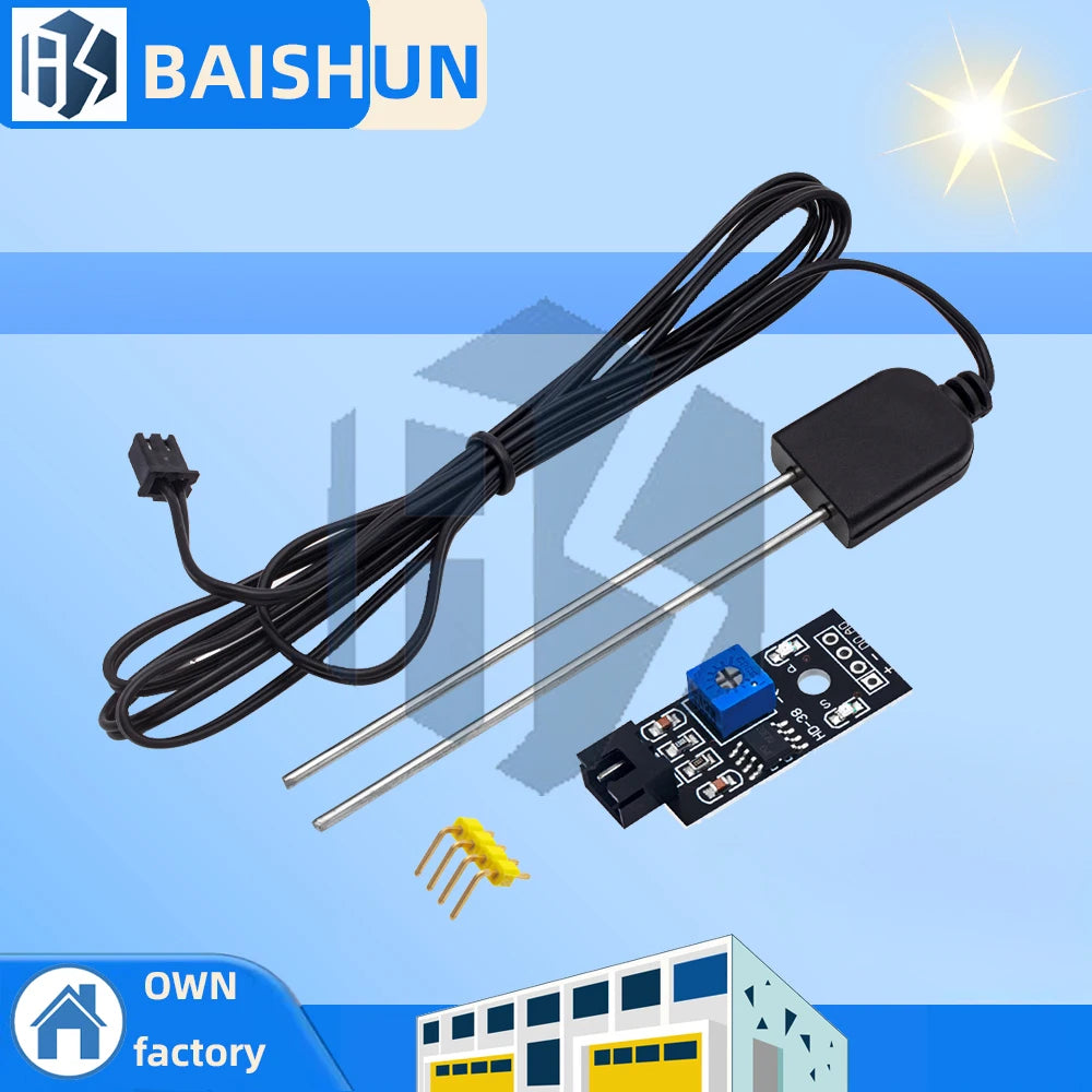 High-sensitivity Soil Moisture Detection Module Corrosion-resistant Zpaxo 10pcs