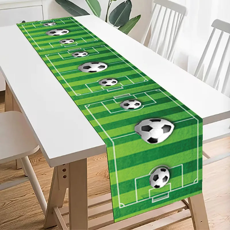 Soccer Football Party Table Flag Centerpiece Birthday Decorations Zpaxo