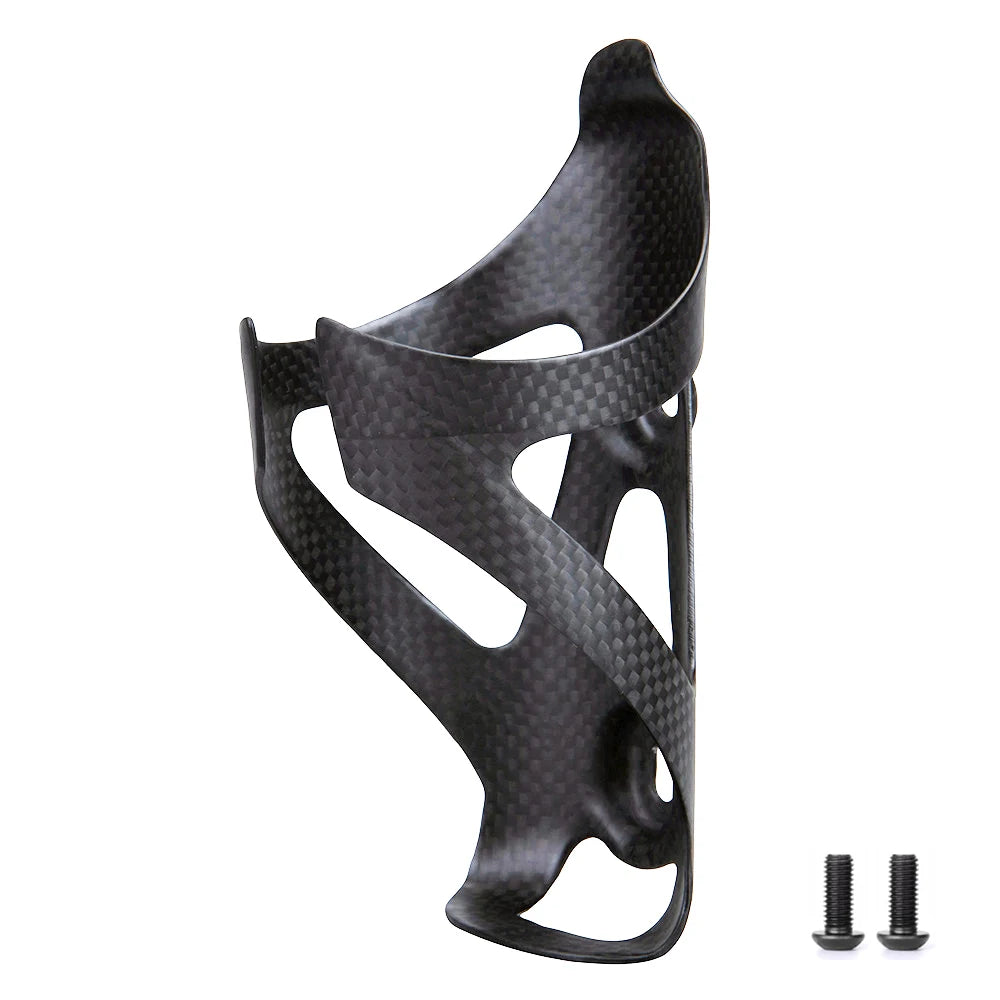 Full 3K Carbon Fiber Bike Water Bottle Cage 24g Super Light Matte Glossy Bicycle Bottle Holder Road MTB Cycling Water Cup Rack Zpaxo 13 matte 1pcs
